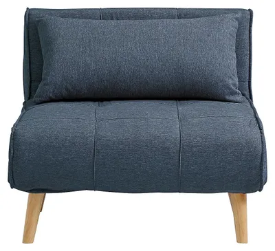 Produktbild von Schlafsessel - 90 cm - Stoff - Blau - CHILA