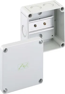 Zdjęcie produktu dla Skrzynka zaciskowa bez zacisków, IP66, duża - Skrzynka natynkowa 110x110mm RK 4/07 L leer