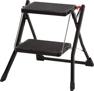 Produktbild von Werner Tritt Kompakt, 2 Stufen, Plattformhöhe 0,45m, Arbeitshöhe 2,45m, klappbar, 150kg