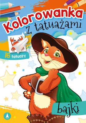 Obrázok produktu pre Kolorowanka z tatuazami Bajki