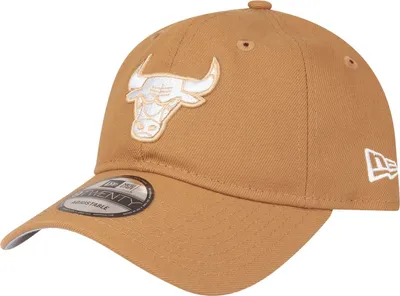 Produktbild von New Era 9Twenty Strapback Cap - Chicago Bulls wheat beige