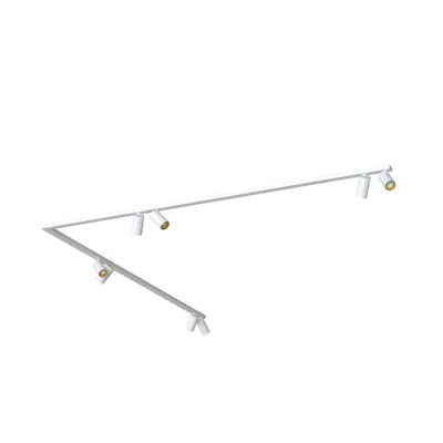 Zdjęcie produktu dla Spot MONO biało-złoty 8xGU10x10W metal wym:13x200x200cm IP20 Nowodvorski Lighting