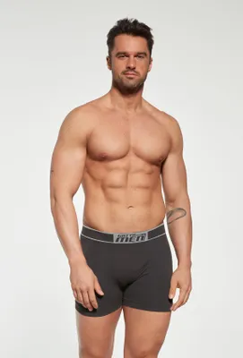 Produktbild von Gatta, Boxershorts Herren, Sport Unterhosen Männer, Boxer Baumwolle, Graphit, L