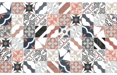 Immagine prodotto di Adesivi decorativi per mobili – 60 adesivi Draciana effetto piastrelle in cemento – 60 adesivi 15 x 15 cm
