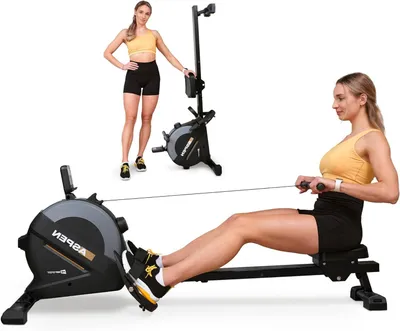 Produktbild von Rudertrainer - Rudermaschine - Fitnessrudermaschine - Indoor-Rudergerät - Klappbare Rudermaschine