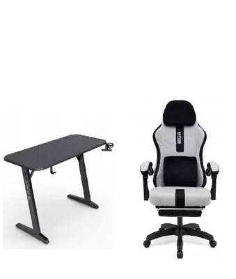 Produktbild von Modern Set Schreibtisch und Gaming-Stuhl Spielerset Schnäppchenpreis Neu