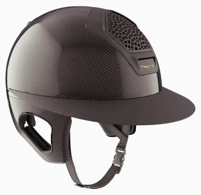 Produktbild von Freejump Reithelm Voronoi Matt mit Schläfenschutz Helm Black M