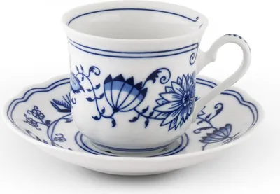 Produktbild von Tasse und Untertasse, Karlsbader Porzellan, 200 ml, Leander, Zwiebel