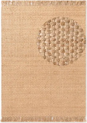 Produktbild von Hanse Home Handloom 1.0 Jute Teppich Fjord Natur Gold
