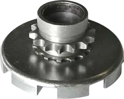 Immagine prodotto di Pignone Wiltec Q2 25 mm per motore LIFAN 9-13 CV - ricambio per motore a benzina per frizione a bagno d'olio - monocilindrico per piccoli motori e kart, motore a 4 tempi e distribuzione OHV