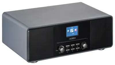 Produktbild von Reflexion HRA19DAB/GR Tischradio DAB+ DAB UKW MP3 CD Bluetooth