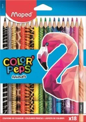 Zdjęcie produktu dla Maped Color Peps Animal Multicoloured 18 szt