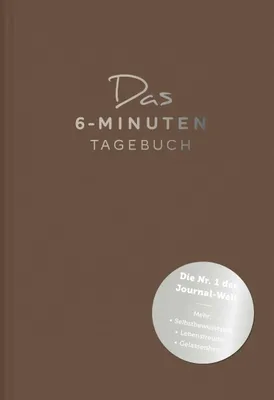 Image de Das 6-Minuten-Tagebuch (pfefferbraun)