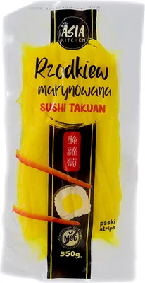 Produktbild von Oshinko Streifenrettich 350g - Asia Kitchen