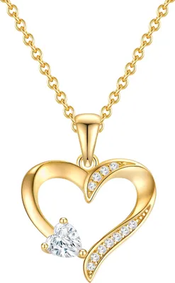 Produktbild von Rafaela Donata Halskette Herz Sterling Silber Zirkonia 40,0 cm Basiskette + 5,0 cm Verlängerung 50110191