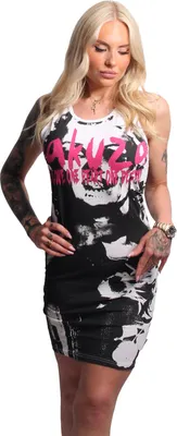 Produktbild von Yakuza Damen Destiny Bodycon Kleid, Weiß, L