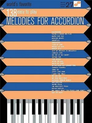 Obrázek produktu pro 138 snadno hratelných melodií pro akordeon
