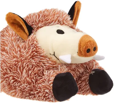 Image de Sanglier Jouet en peluche pour chien avec grognement 30 cm