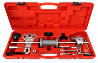 Immagine prodotto di Set estrattore per mozzo con cuscinetto ruota con martello scorrevole Gebo Tools
