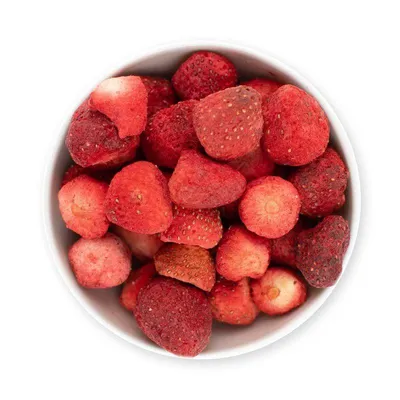 Produktbild von Erdbeeren gefriergetrocknet