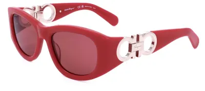 Image de Lunettes de soleil pour femme Ferragamo SF1082S Red 53/19/120