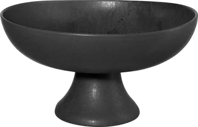 Produktbild von Asa Schale auf Fuß Grande Nero Black Iron (33cm)