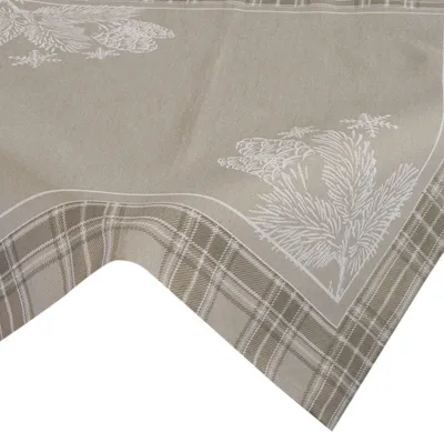 Produktbild von Gobelin Tischdecke HOLLY Ś 140x200 -5% dunkelbeige