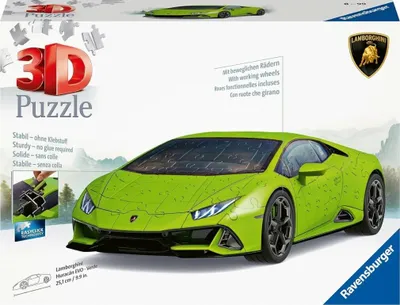 Image de Puzzle 3D Lamborghini Huracn Evo vert
