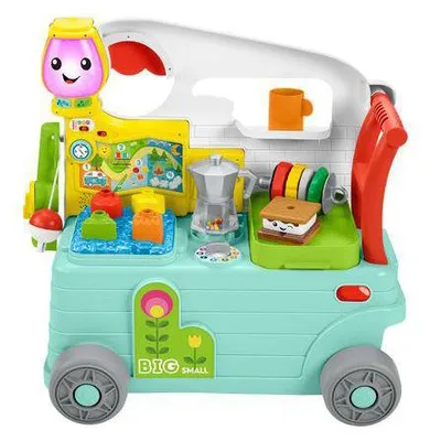 Immagine prodotto di Fisher Price Karavan: un gioco educativo 3 in 1 – passeggino per bambini