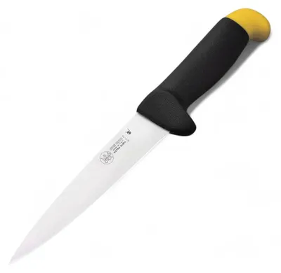 Obrázok produktu pre Profesionálny nôž na vykosťovanie s pevnou oceľovou čepeľou – 16 cm