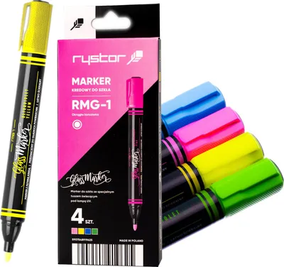 Zdjęcie produktu dla Rystor RMG-1 Etui na markery kredowe /4 szt./