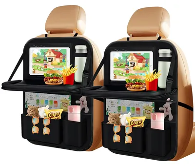 Produktbild von Multifunktionaler Auto-Organizer mit Tisch und Fächern
