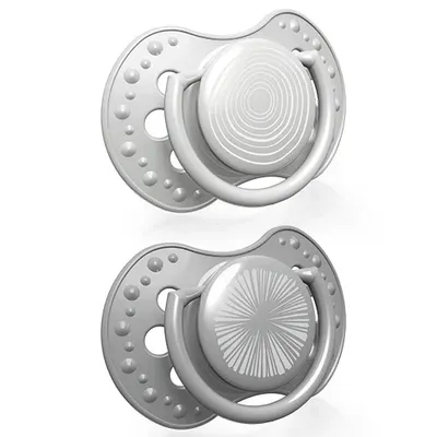 Produktbild von LOVI Schnuller Silikon dynamisch Harmony Boy 0-3 m 2 St. 22/905boy