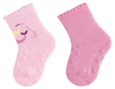 Produktbild von Sterntaler ABS Krabbelsocken Doppelpack Motiv Nixe - Baby Stoppersocken - ABS-Mo