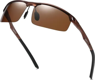Produktbild von DUCO Polarisierte Sonnenbrille Herren Sportbrille Al-Mg Retro Ultraleicht 8550