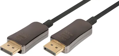 Image de DIGITUS DisplayPort AOC Hybrid Glasfaserkabel, UHD 8K, 15 m