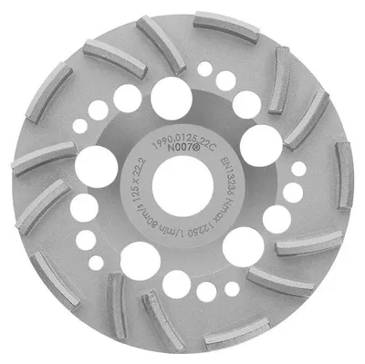 Obrázek produktu pro Brusný diamantový kotouč Marcrist 125 mm HU850C – broušení betonových podlah