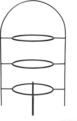 Zdjęcie produktu dla ASA Selection Etagere 3-stufig für Essteller, schwarz Eisen 99305950