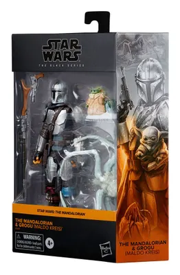 Produktbild von Hasbro F5317 Star Wars The Black Series The Mandalorian & Grogu (Maldo Kreis)