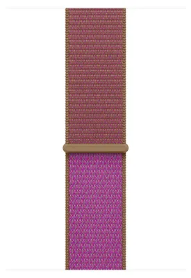 Produktbild von Apple 46 mm Sport Loop Magenta, Band, Smartwatch, Magenta, Apple, Watch 44mm / 45mm / 46mm / 49mm, Polyester, Nylon, Elasthan