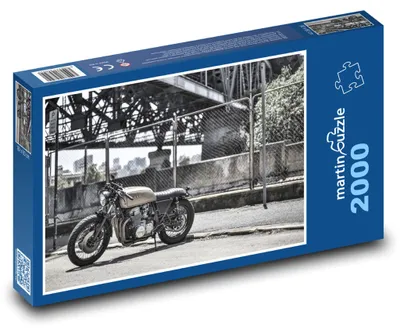 Obrázek produktu pro Puzzle 2000 Klasická Motorka Café Racer - martinpuzzle