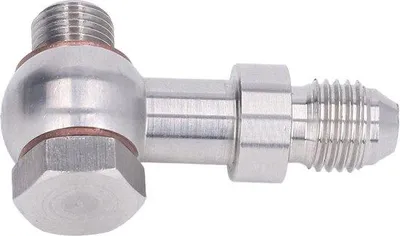 Produktbild von Turboaufladung - Gasklappenturbocompressor mit Schraubenanschluss - Remconnectoradapter für Evo 1-10 4G63T 4B11T Motor