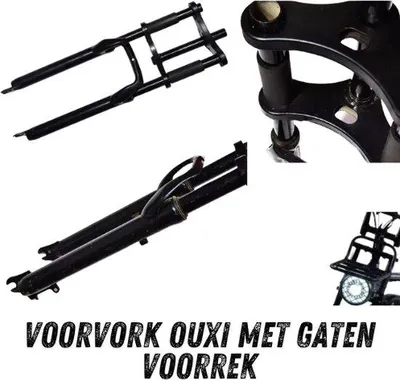 Produktbild von Vorderradgabel mit Bohrungen für Vorderradhalter