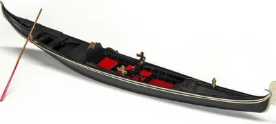 Productafbeelding van AMATI, Venetiaanse gondel, modelbouwsset, schaal 1:22