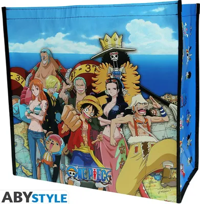 Zdjęcie produktu dla ABstyle ABYBAG449, Torba na zakupy, Wielobarwny, Polipropylen (PP), Obraz, Luffy, 400 mm