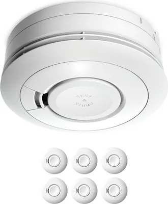 Produktbild von 6x Ei Electronics Ei650 Rauchwarnmelder - Rauchmelder mit 10 Jahres Batterie - Bestnote Stiftung Warentest