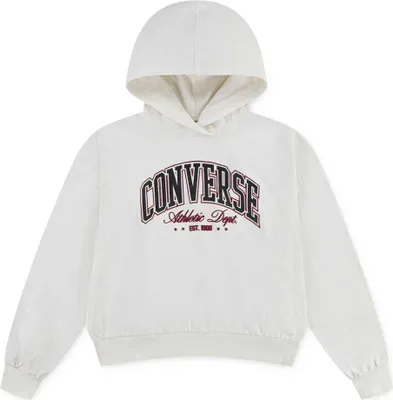 Produktbild von Converse Kids Relaxed Graphic Kapuzenpullover Weiß 12-13 Years Mädchen Weiß 12-13 Years