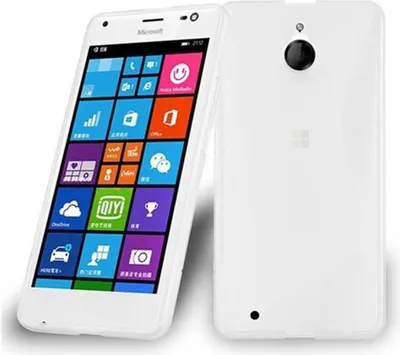 Produktbild von Cadorabo Schutzhülle für Nokia Lumia 850 Hülle in Transparent Handyhülle Case TPU Silikon Etui