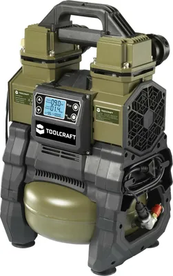 Produktbild von TOOLCRAFT TO-7858587 Druckluftkompressor 18 VDC/230 VAC 9 bar