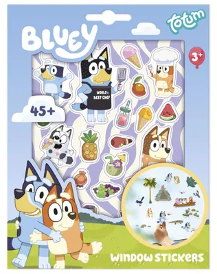 Productafbeelding van Bluey Zomerraamstickerset